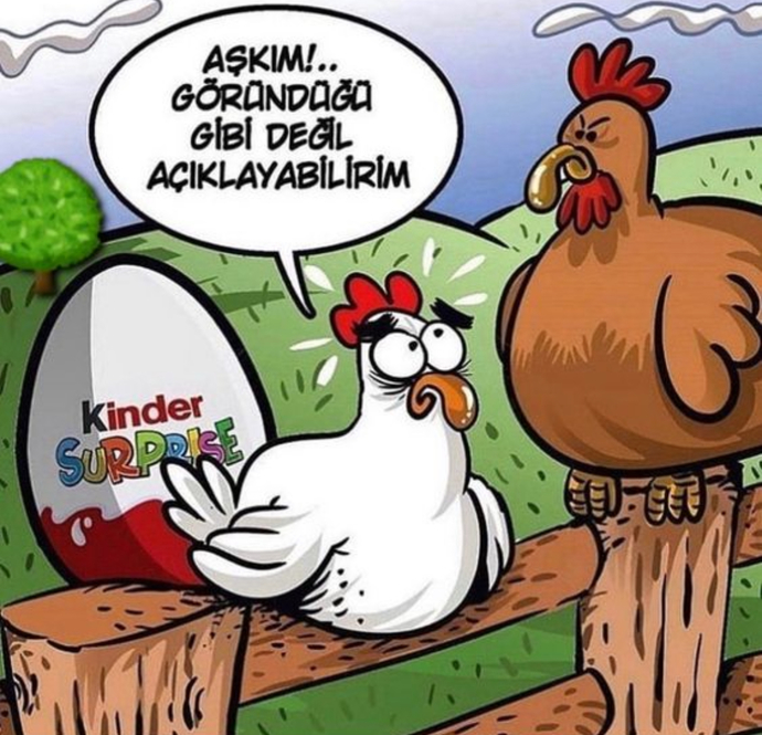 Süpriz Yumurtadan fıkra 🇩🇪