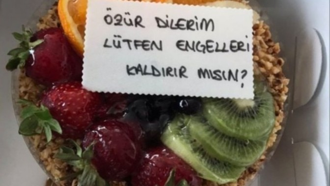 Size böyle bir şey gelseydi engeli kaldırır mıydınız 😀?