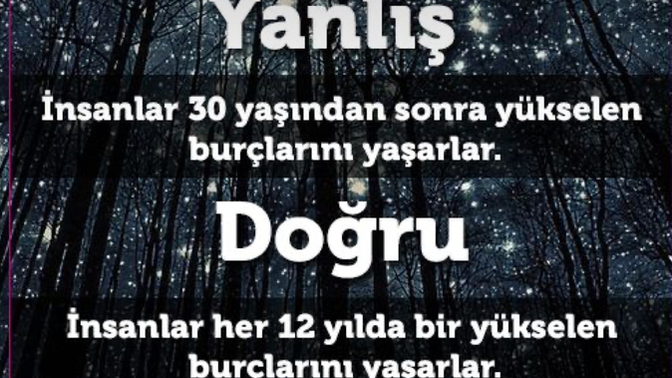 Doğruların yanlış mıdır?