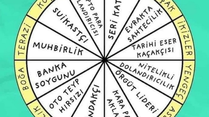 Burcunuza göre hangi suça yatkınsınız (detay)?
