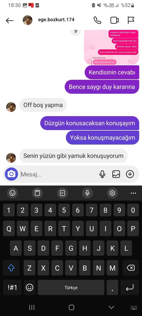 Böyle biri ile sevgili olur muydunuz?