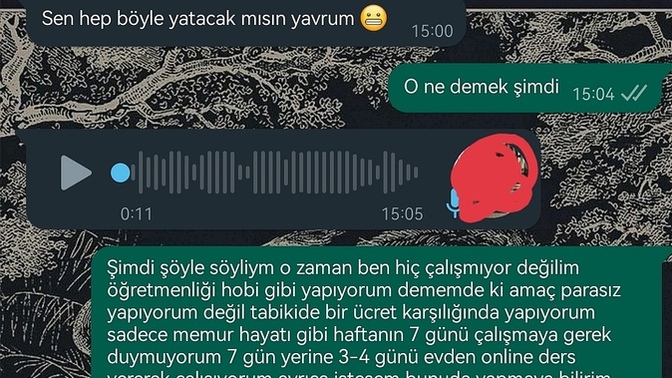 Hayatımda 1 aydır olan adamla aramızda şu şekilde diyolog geçti haksız olan ben miyim?
