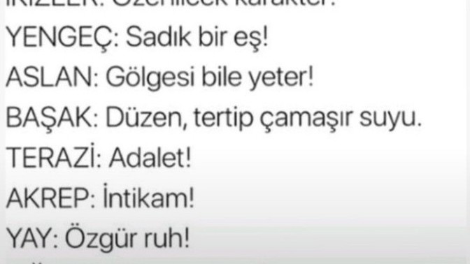 Burçların özelliklerini merak edeniniz varsa neymiş?
