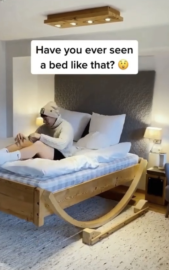 Böyle bir yatakta uyuyabilir misin?