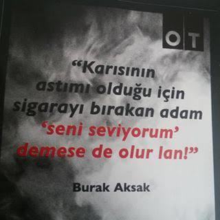 Seni seviyorum demeden Seni seviyorum diyen bir cümle yaz?