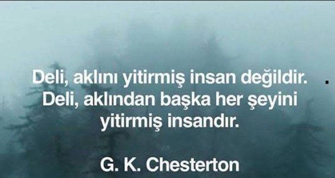 Aklını yitirmek/yitirmemek için bir sebep söyler misiniz?