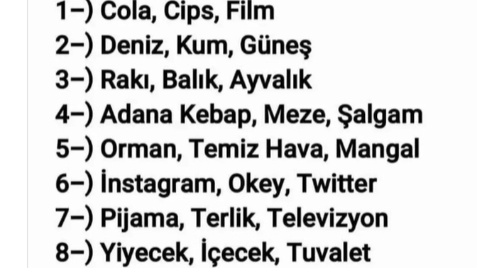 Sizce en güzel üçlü hangisi?