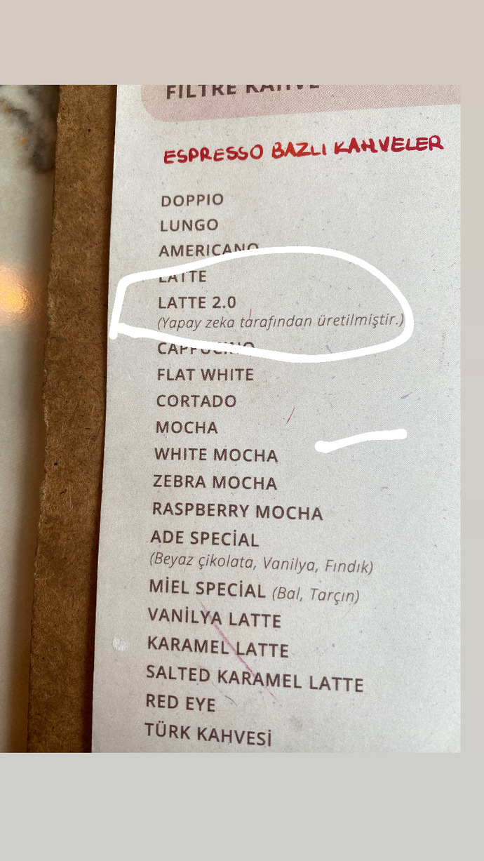 Yapay zeka artık kahve mi yapıyor?