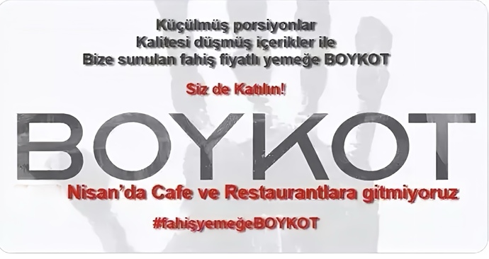 Sende bizimle fahiş fiyatları protesto etmek ister misin?