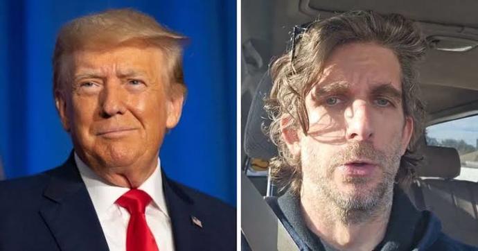 Donald Trump (soldaki), Max Azzarello (sağdaki)