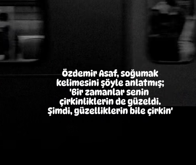 Senin için “soğumak” kelimenin anlamı nedir?