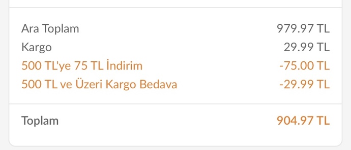 Trendyolmilla söylenilen indirimi uygulamıyor?