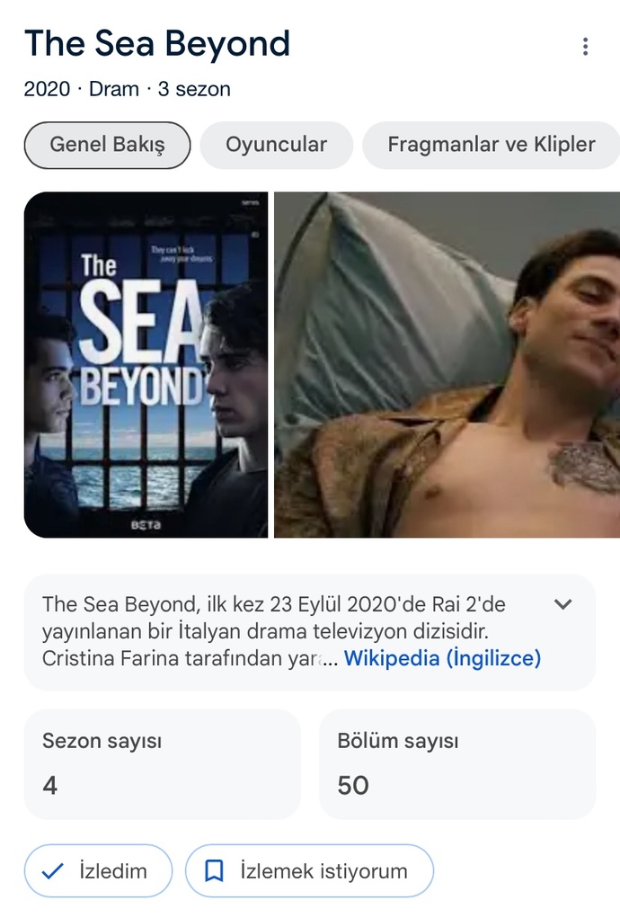 The Sea Beyond nerden izleyebilirim?