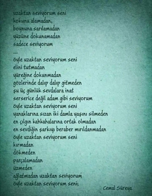 Yüreğinizden tutan var mı?