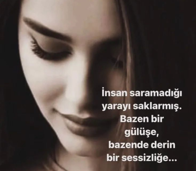 Sen yaralarını nasıl saklıyorsun?