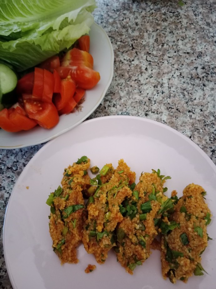 Mercimek köftelerim nasıl görünüyorr?