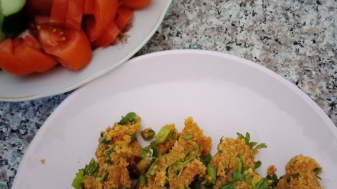 Mercimek köftelerim nasıl görünüyorr?