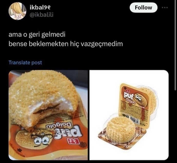 benim var aklımda bisey (ler) ama önce siz anlattın 😜
