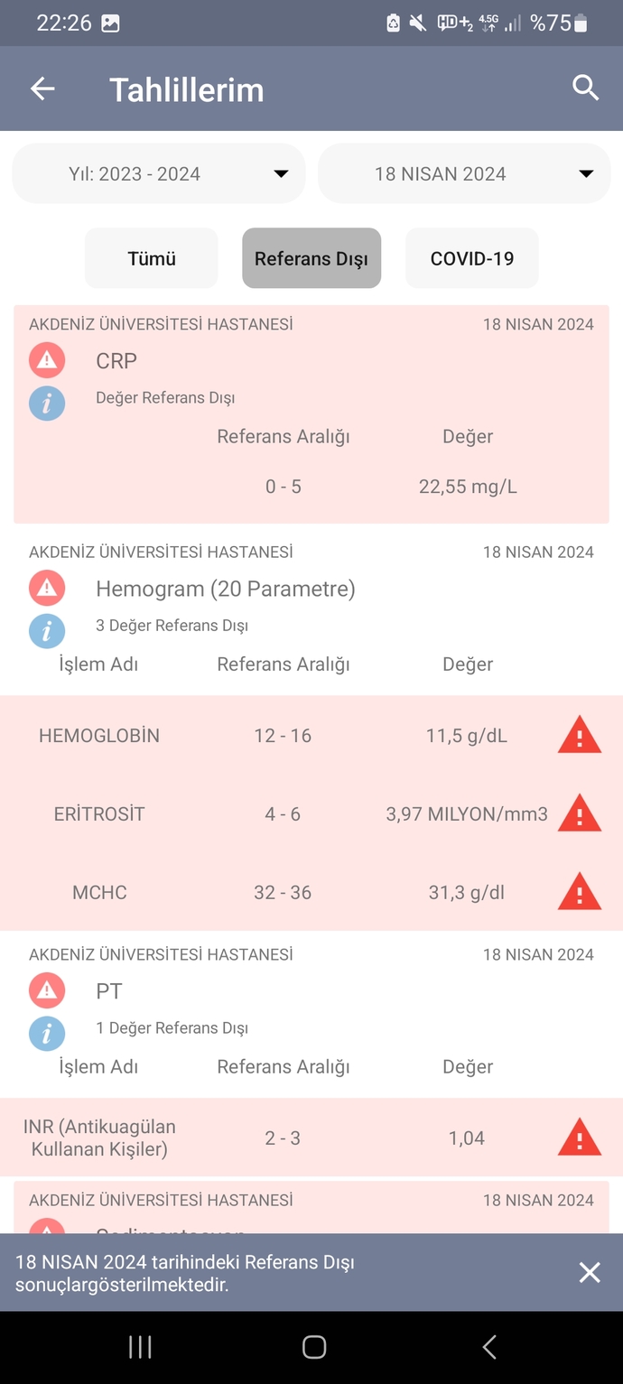 Merhaba epilepsi hastasıyım bu sonuçları anlamadım doktor da bir şey söylemiyor yardımcı olur musunuz?
