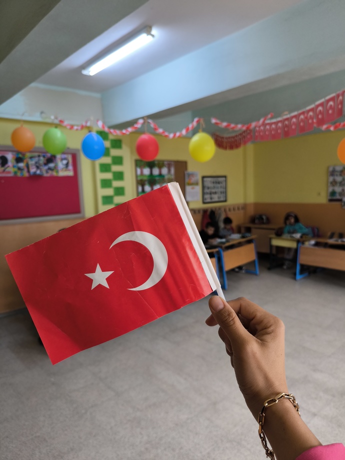 Sınıflar süslendi, kutlamalara hazırız 🇹🇷🥳