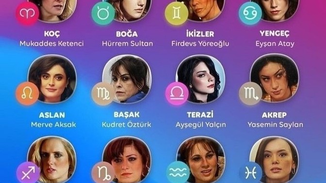 Burcuna göre hangi fettan dizi karakterisin?