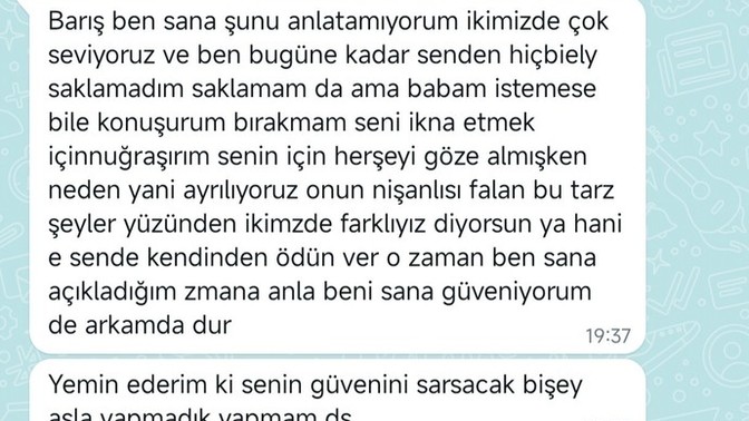 İnsan birini seviyor diye herşeyi gormezdenmi gelmeli?