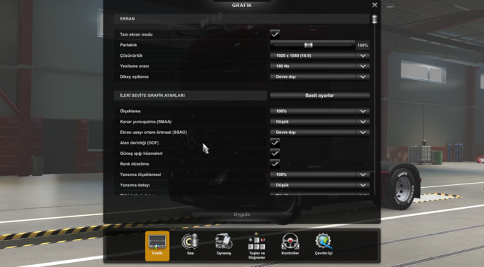 ETS 2 Calaiste FPS düşmesi sorunu?