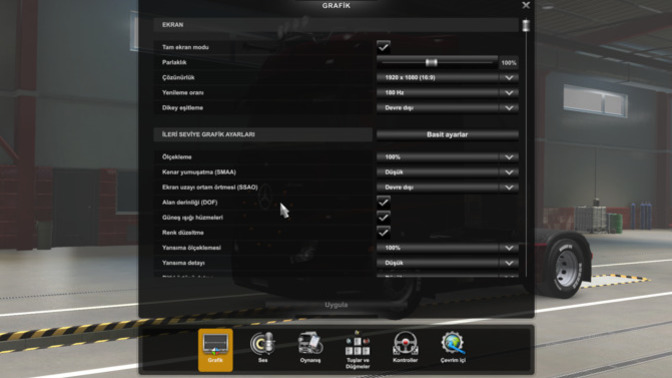 ETS 2 Calais'te FPS düşmesi sorunu?