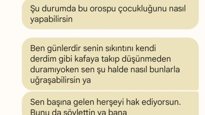 Erkek arkadaşımla tartışmıştık yediği haltı dün gördüm (fotoğraflı)?