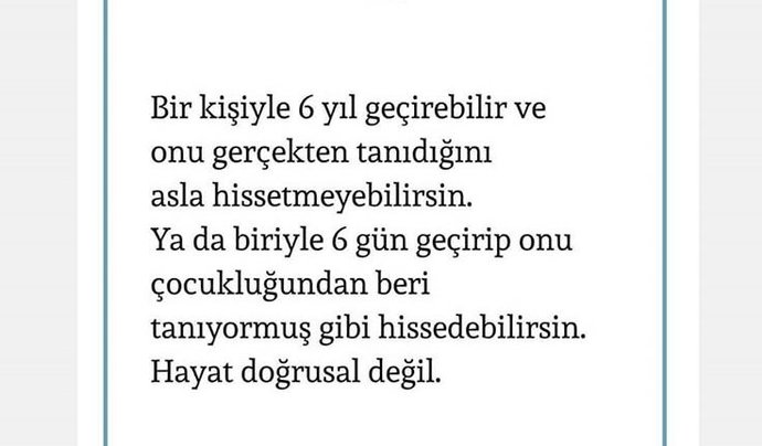İlk kez tanışmana rağmen önceden tanıyormuşsun gibi hissettiğin biri oldu mu?