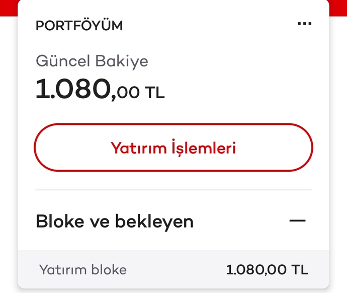 Halka arz yatırım bloke nedir?