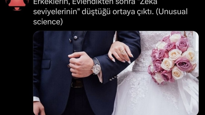 Erkeklerin zeka seviyesi neden geriliyor evlendikleri zaman?