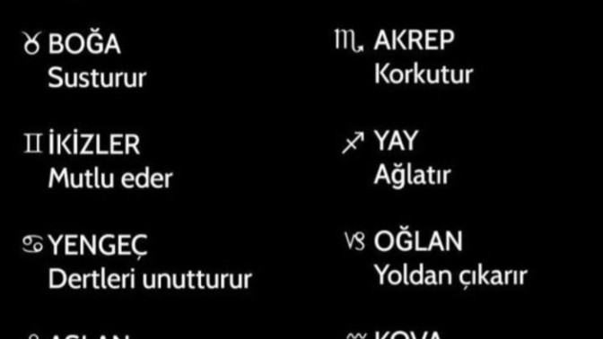 Burcunuz bir bakışı ile neler yapar sizce?