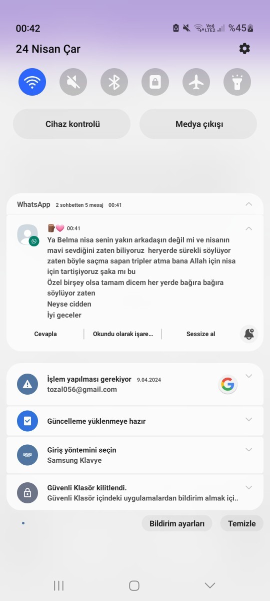 Sevgilinizin yakın arkadaşınızın?