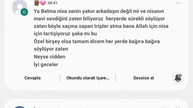 Sevgilinizin yakın arkadaşınızın?