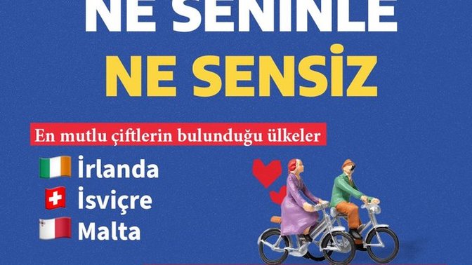 En mutsuz çiflerin yaşadığı ülkeler arasında Türkiye de var sizce neden?