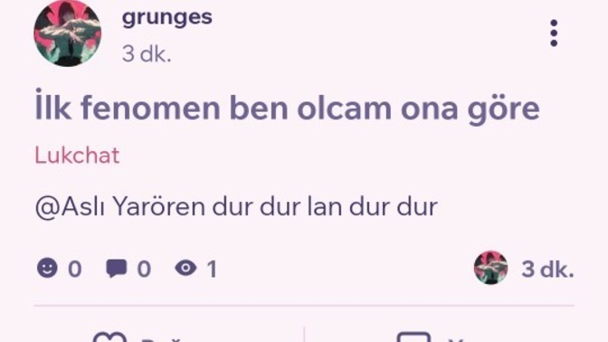 Fenomen olmak istediniz mi?