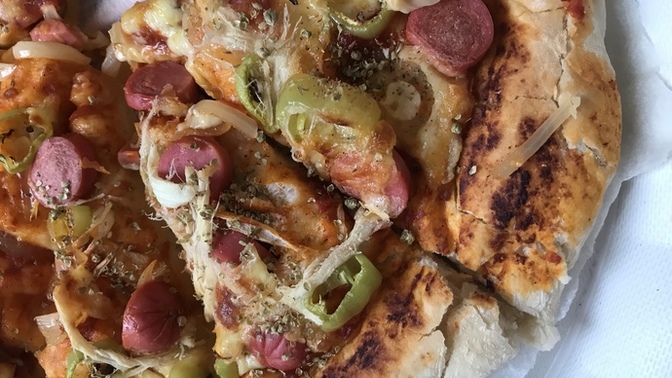 El yapımız pizzam nasıl  duruyor?