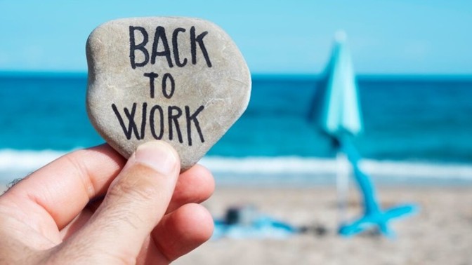 Tatil sonrası çalışma temposuna nasıl alışıyorsunuz?