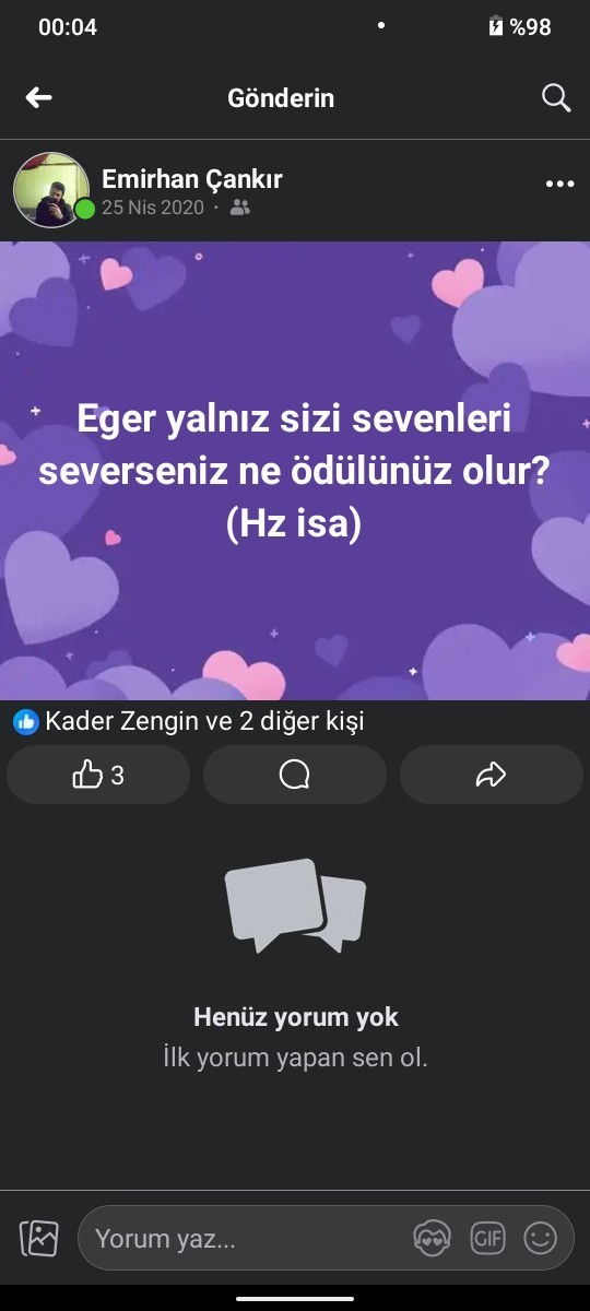 Sizi seveni sever misiniz?