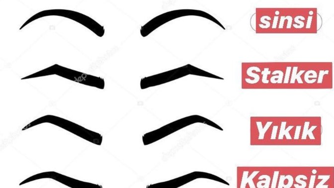 Kaşına göre sen hangisisin?