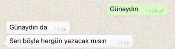 Mesaj yazmayı seviyor musunuz?