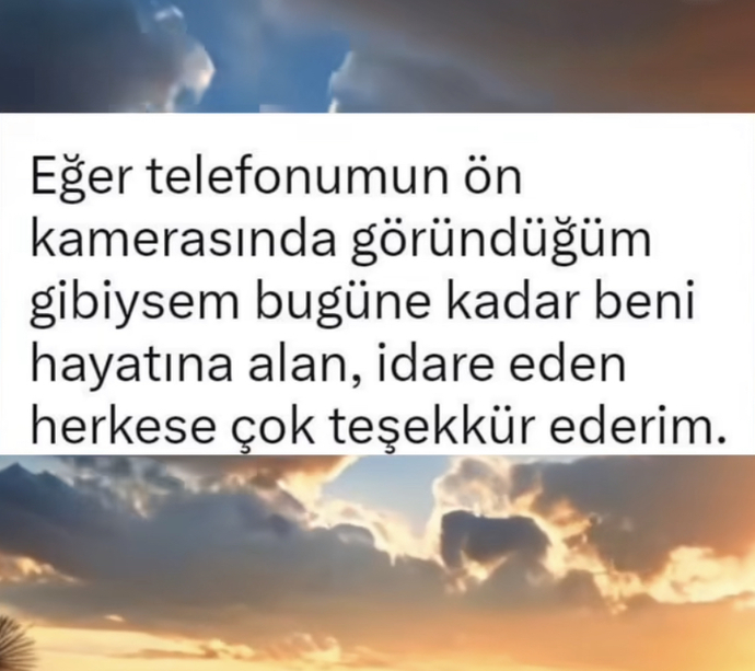 Telefonunuzun ön kamerasında nasıl gözüküyorsunuz?