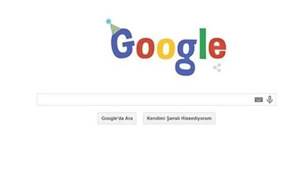 Google Amcaya en son ne arattınız?