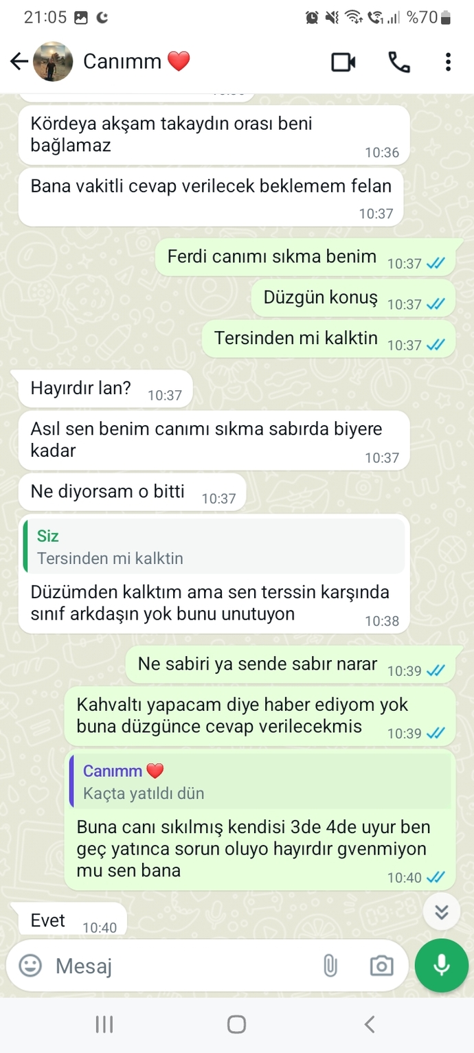 Sorun sizce kimde?