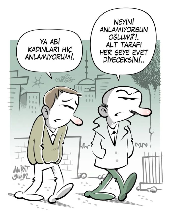 Erkekler niye bi türlü kadınları anlayamıyor anlamak istemedikleri için mi?
