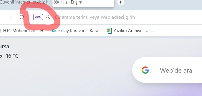 Güvenli interneti etkisiz hale getirmek için vpn kullanılır mı?