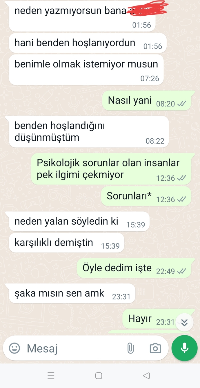 Bu kadar hakaret etmeye hakkı var mı?
