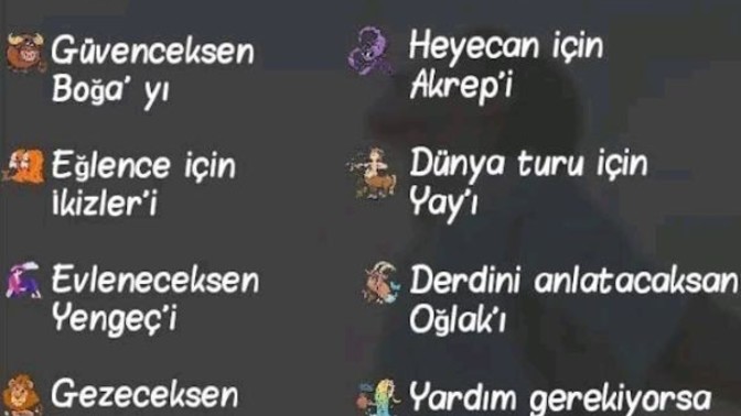 Burçlara göre neye iyi geliyorsun?