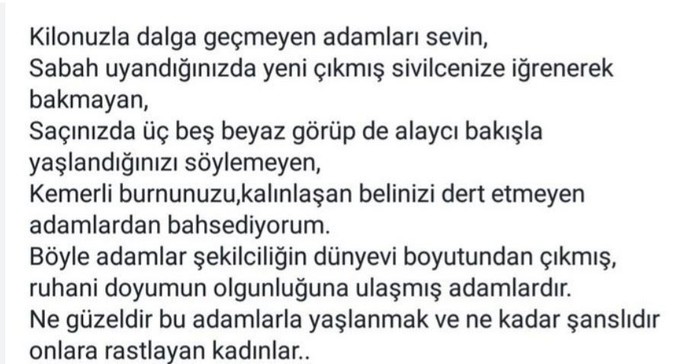 Evli bir kadın sorunsalı?
